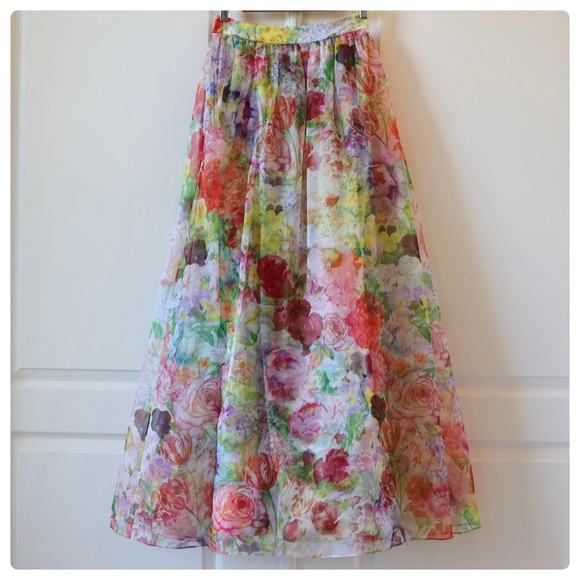 ALICE + OLIVIA Dixie Maxi Skirt - Picture 11 of 17